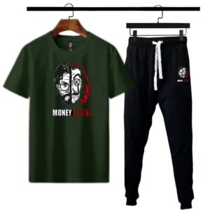 2 Pcs Men’s Micro Interlock Graphic Sublimation Track Suit