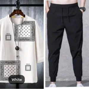 2 Pcs Men’s Micro Interlock Graphic Sublimation Track Suit