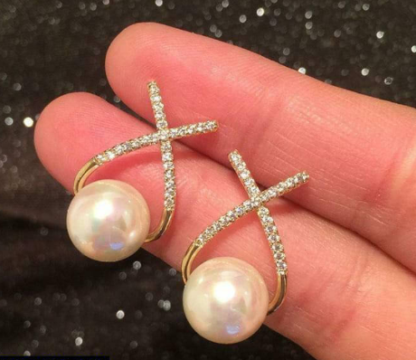 Golden Plated Tops for Women with Elegant Casual/Formal Style Golden