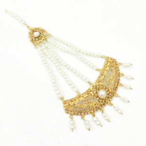 Casting Jhumar for Women with Elegant Traditional Look White