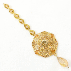 Casting Bindiya for Women with Unique Design and Adjustable Size Golden