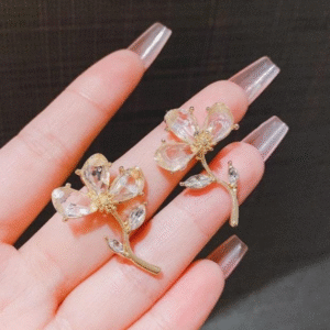 Alloy Earrings for Women with Minimalist Design Silver