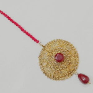 Casting Bindiya for Women with Golden Polish and Adjustable Size Golden