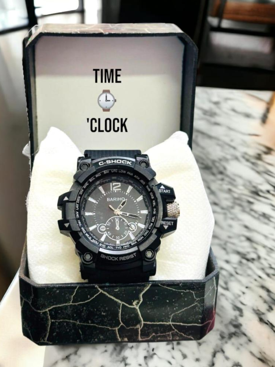 Stainless Steel Watch Round Silver