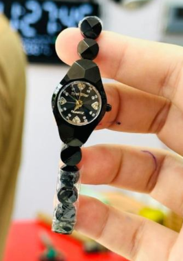 Stainless Steel Watch Women's Silver