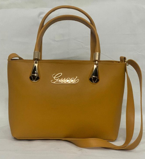 Rexine Plain Purse for Women with Zip Closure and Adjustable Strap Black