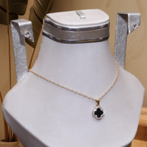 Metal Chain Locket Tops Set for Women with Unique Design Multicolor