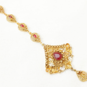 Casting Bindiya for Women with Unique Design and Adjustable Size Golden