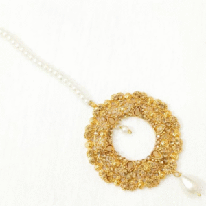 Casting Bindiya for Women with Unique Design and Adjustable Size Golden