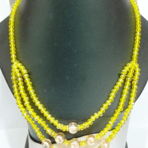 Beads Necklace for Women with Lightweight Easy-To-Wear Design Multicolor