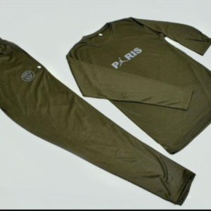 2 Piece Men's Micro Track Suit Green