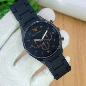 Men's Stainless Steel Chain Strap Watch Multicolor