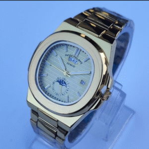 Men's Stainless Steel Quartz Watch Silver