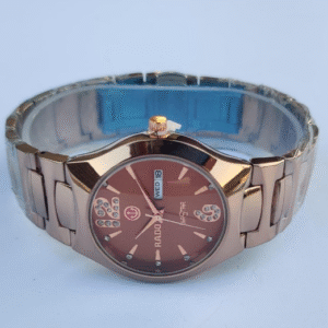 Men's Stainless Steel Quartz Watch Silver