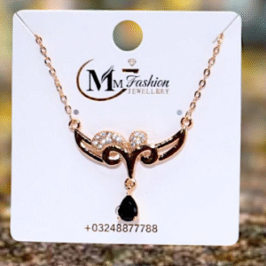 Gold Plated Funky Crystal Alloy Pendant Golden