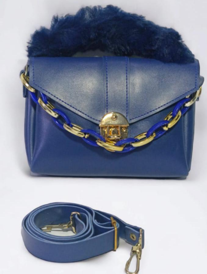 Rexine Purse for Women and Girls with Plain Design Multicolor