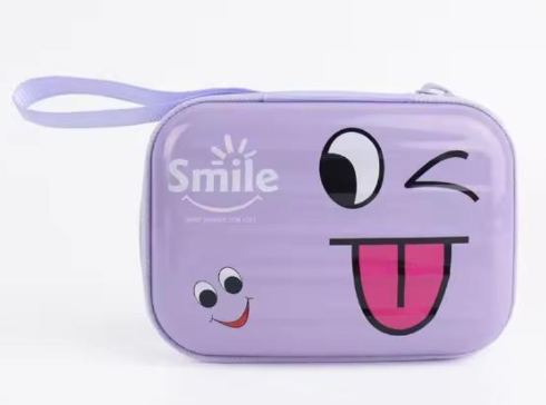 PU Pocket Bag for Girls with Printed Pattern in Cute Mini Size Multicolor