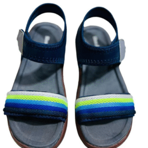Printed Rubber Casual Sandals for Kids with All Season Comfort Multicolor