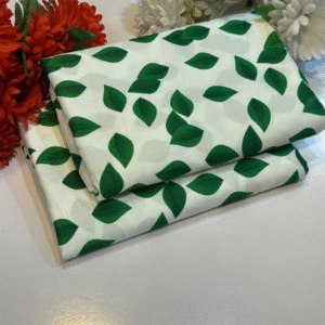 Polo Cotton Printed Shirt and Trouser Set for Women White 2 Pcs