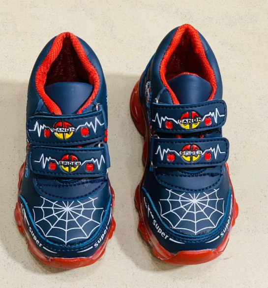 PU Rubber Casual Shoes for Kids with Rubber Sole All Seasons