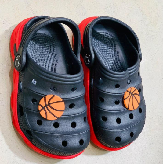 Rubber Casual Shoes for Kids with Rubber Sole All Seasons Black