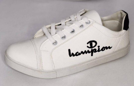 Soft Man Made Upper Casual Shoes for Kids with TPR Sole Grey